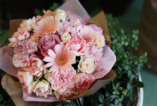 花束(ブーケ風)ピンク系