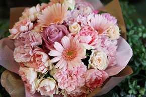 花束(ブーケ風)赤系