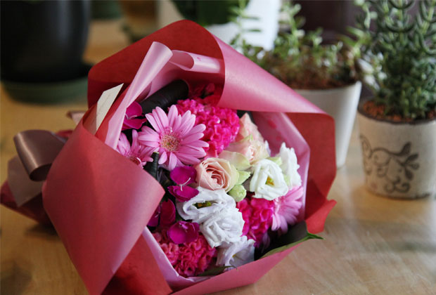 花束(ブーケ風)ピンク系