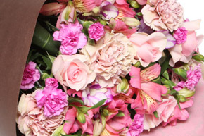 花束(スタンダード)ピンク系